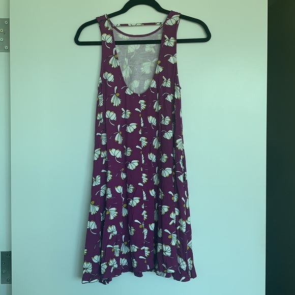 Ava Sky Shift Dress (Purple) - Picture 4 of 5